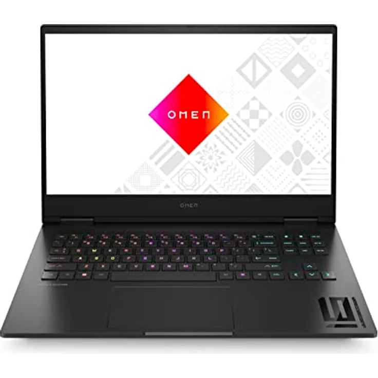 OMEN Gaming Laptop, 16,1" FHD 165Hz Display, AMD Ryzen 7 7840HS, 16GB DDR5 RAM, 1TB SSD, NVIDIA GeForce RTX 4070, Win11, QWERTZ, Schwarz – Bild 1