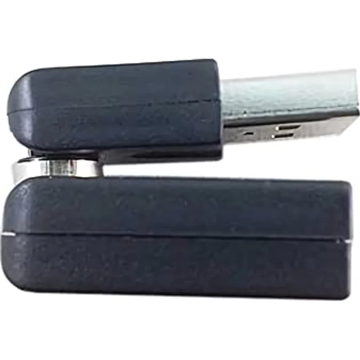 Aukson G37 USB 2.0 A Stecker auf A Buchse Verlängerungsadapter, 360° drehbarer Typ A Stecker auf Typ A Buchse, Flexibler USB 2.0 Adapter Konverter, schwarz – Bild 4