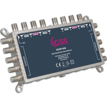 GSS Set 5/8 Multischalter + Grundig Quad LNB - 8 Te Produktbild-Vorschau 12