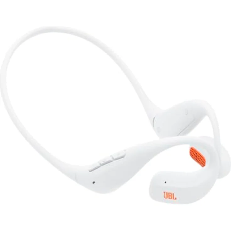 JBL Endurance Pace, Open-ear Bluetooth Kopfhörer mit IP68 Schutz, weiß – Bild 1