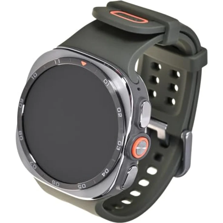 Samsung Galaxy Watch Ultra2, 3,81 cm (1.5"), AMOLED Touchscreen, WLAN, GPS, Silber, 61,5 g – Bild 1