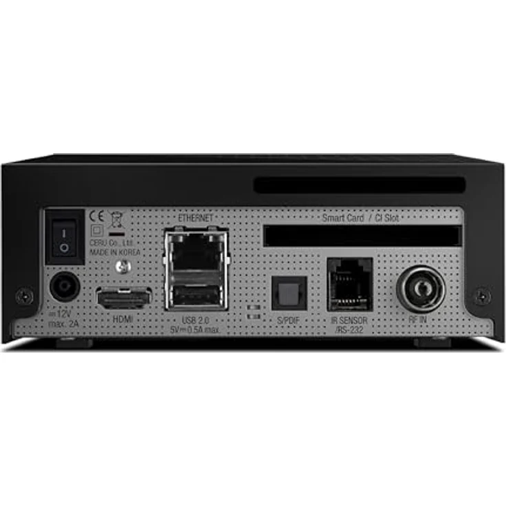 VU+ Zero 4K 1x DVB-C/T2 Tuner Linux Receiver UHD 2160p - incl. PVR-Kit ohne HDD, Sat-Receiver mit 1.500 MHz ARM Dual Core-Prozessor, sehr schnellen Umschaltzeiten, und WebKit Browser – Bild 4