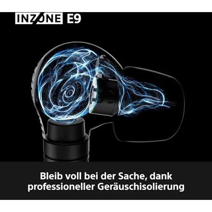 SONY INZONE E9, In-ear Gaming-Kopfhörer mit 360 Spatial Sound, Noise Isolation, USB-C Audiobox, Schwarz – Bild 5
