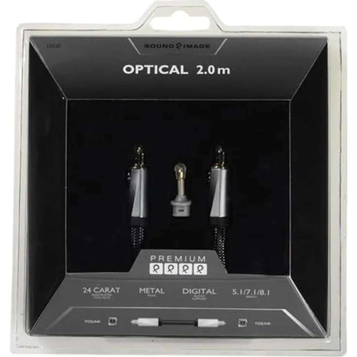 Vivanco SIP TT 20 Lichtleiterverbndungskabel 2m schwarz – Bild 2