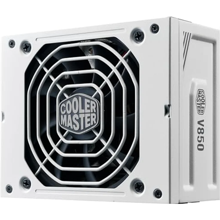 Cooler Master V850 SFX Gold ATX 3.1, 850 W PC Netzteil, Weiss mit hoher Energieeffizienz und flexiblen Anschlussmöglichkeiten – Bild 1