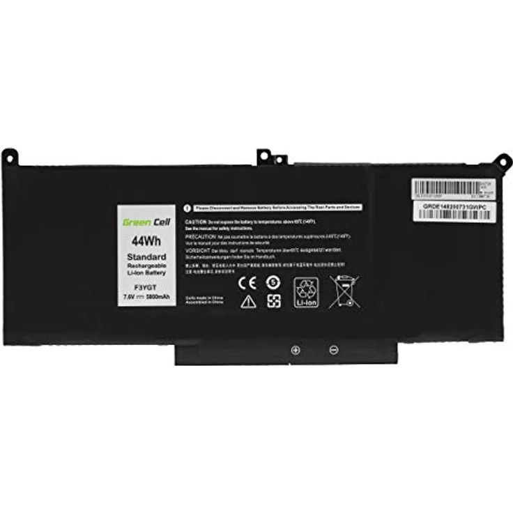 Green Cell Laptop Akku F3YGT für Dell Latitude 7280/7290/7380/7390/7480/7490, hohe Kapazität und Langlebigkeit – Bild 4