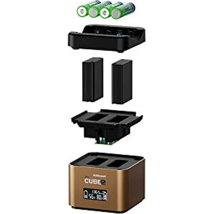 Hähnel proCUBE2 Doppelschacht-Ladegerät – Bild 5
