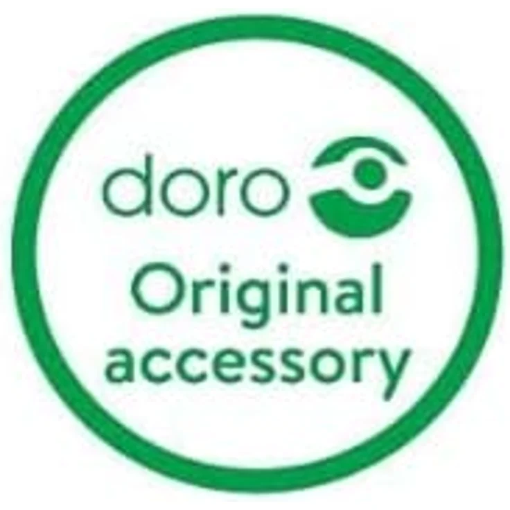 Doro 8100 Displayschutzfolie aus Hartglas, Kratzschutz 9H, einfach anzubringen, schwarz – Bild 2