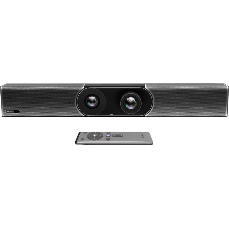 Yealink MeetingBar A30, All-in-One Videokonferenz-Leiste mit Fernsteuerung, Schwarz, WLAN, Bluetooth, Android 10