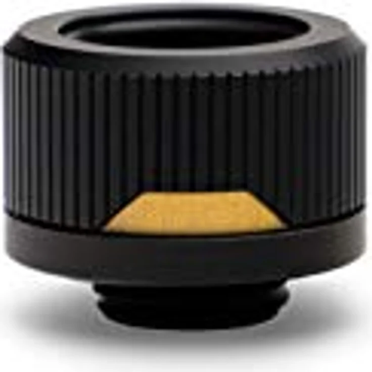 EK Water Blocks EK-Quantum Torque HDC 16, Minimalistische 16 mm Hartrohr-Klemmverschraubung, Schwarz, für Acryl und PeTG – Bild 4