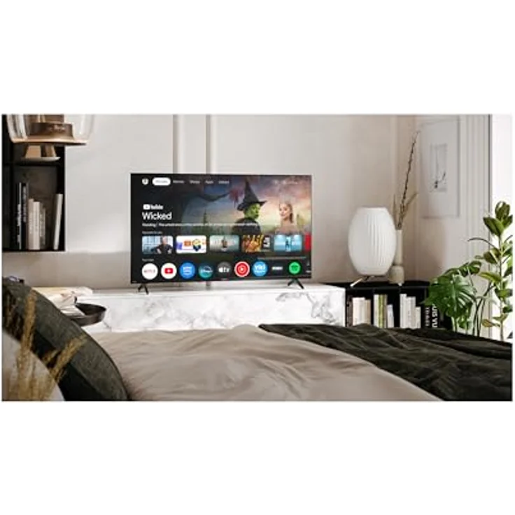 SHARP 40HF3265E, 40 Zoll QLED Fernseher Full HD mit Google TV, Smart TV, Sprachsteuerung, brillante Farben – Bild 5