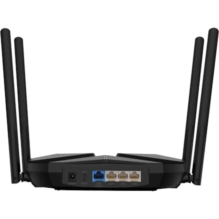 Mercusys MR85X Wi-Fi 6 WLAN-Router, Dualband AX3000 mit 2,5G-Port, 3 Gigabit-Ports, WPA3, OpenVPN-Unterstützung und Kindersicherung – Bild 2