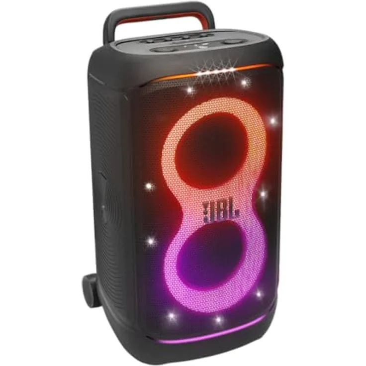 JBL PartyBox 520, Bluetooth Lautsprecher mit 400 W, IPX4, Laufzeit bis 15 h, schwarz