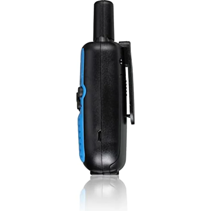 Bresser Junior Walkie Talkie, wiederaufladbare Funkgeräte für Kinder, blau, 6 km Reichweite, 8 Kanäle, Freihand-Modus, mit Taschenlampe – Bild 7