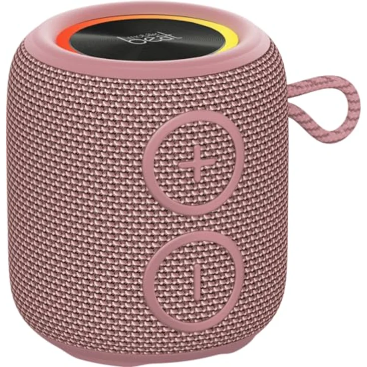 SILVA Schneider PBS 1200 BT Bluetooth-Lautsprecher, 60W, IPX7 wassergeschützt, LED-RGB, TWS-Funktion, bis zu 12 Stunden Akkulaufzeit, rosè – Bild 2
