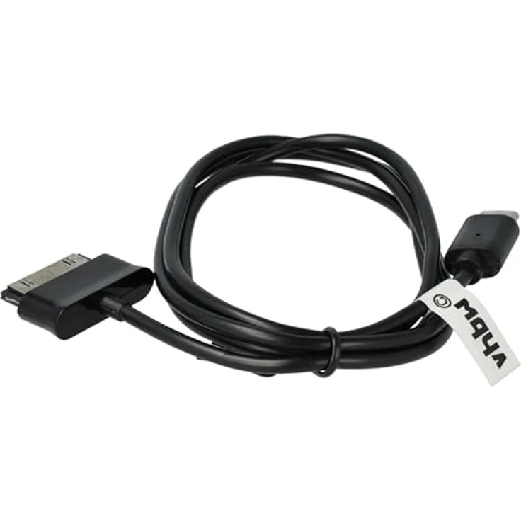 vhbw USB-C Ladekabel kompatibel mit Samsung Galaxy Tab 10.1 GT-P7501, GT-P7510, Note LTE GT-N8020, GT-P7500, 100 cm, schwarz, schnelles und sicheres Laden, präzise gefertigt – Bild 4