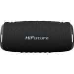 HiFuture Speaker Gravity Bluetooth (black), Bluetooth Lautsprecher mit 45 Watt Gesamtleistung, RGB-Hintergrundbeleuchtung, IPX7 Spritzwasserschutz