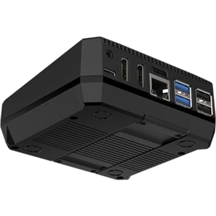 smart-home-komponente Argon ONE V3 M.2 NVME PCIE Case für Raspberry Pi 5, mit Aluminium-Kühlkörper, programmierbarem 30-mm-Lüfter und umfassender M.2 NVME-Unterstützung bis 2280 – Bild 5