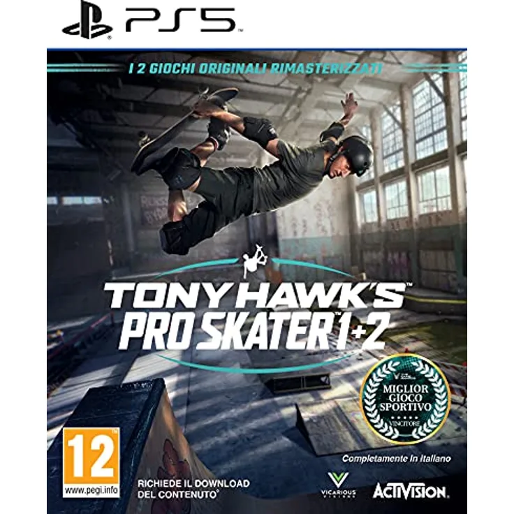 ACTIVISION Videogioco Activision Tony Hawk'S Pro Skater 1 2