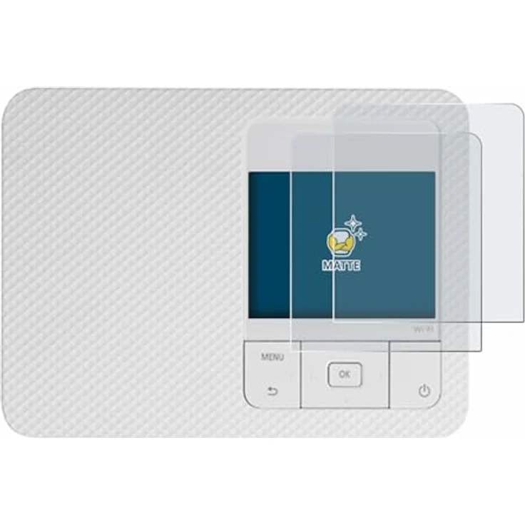 BROTECT Entspiegelungs-Schutzfolie für Canon Selphy CP1500 (2 Stück) Matte Displayschutz-Folie, Anti-Reflex, Anti-Fingerprint – Bild 2