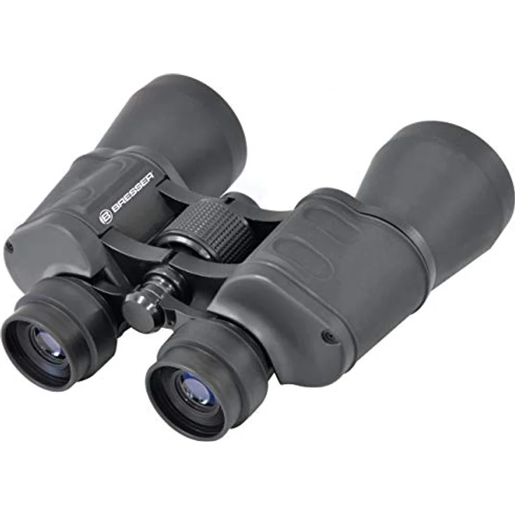Bresser Fernglas Hunter 10x50 kompaktes Porro Fernglas, klein, leicht und ideal für Reisen, mit Mehrschichtvergütung und Dioptrienausgleich – Bild 2