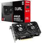 ASUS Dual Radeon RX9060XT 8G GDDR6 Gaming Grafikkarte, AMD RDNA 4 Architektur, 2,5-Slot Design, DUAL BIOS, PCIe 5.0, 1x HDMI 2.1b, 2x DisplayPort 2.1a