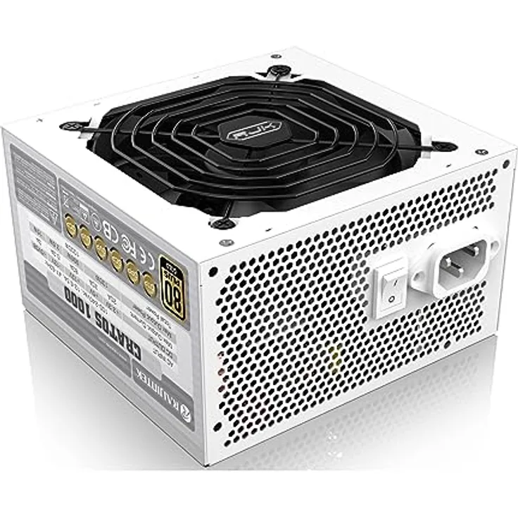 Raijintek CRATOS 1000 White (weiß, Kabel-Management, 1000 Watt)