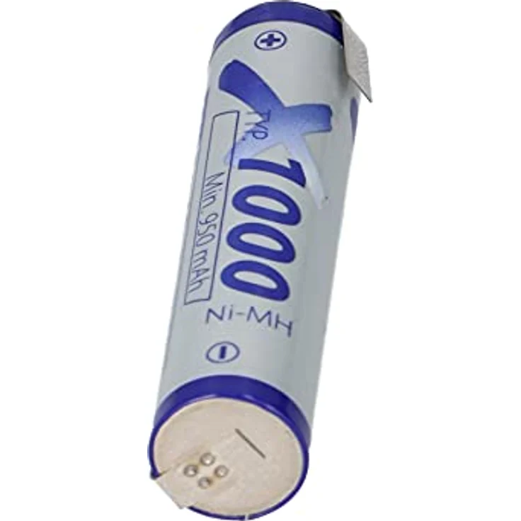Akkuman.de AAA Micro Akku NI-MH 1,2V 1000mAh Z Lötfahne wiederaufladbar + geringe Selbstentladung – Bild 3
