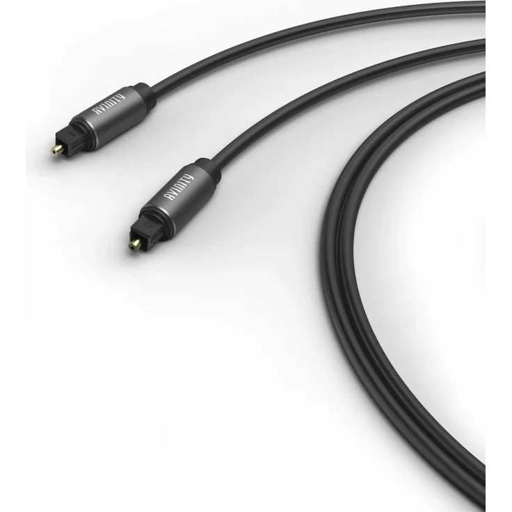 Avinity Audio-Lichtleiter-Kabel, ODT-Stecker (Toslink), Metall, 3 m, Versandkostenfrei