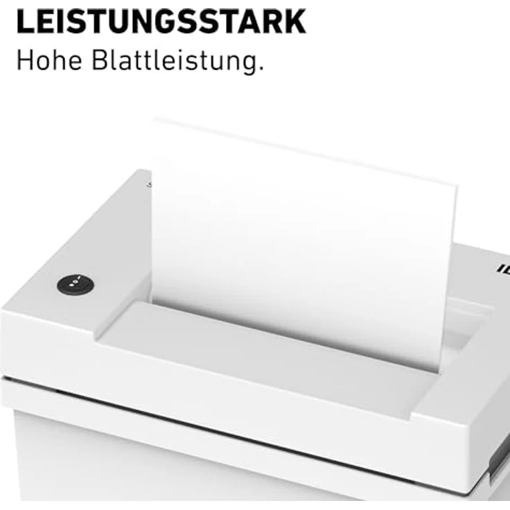 Ideal SHREDCAT 8200, Aktenvernichter mit 4 mm Streifenschnitt, P-2, automatischer Start/Stopp, Sicherheitsmerkmale, Sichtfenster im Behälter – Bild 3