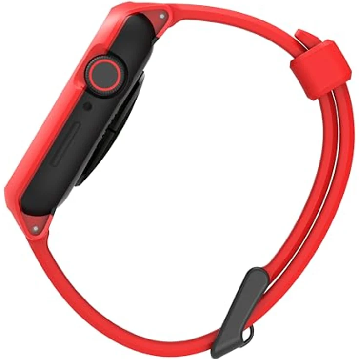 Catalyst Impact, Smartwatch Zubehör, robustes Schutzgehäuse für Apple Watch 44 mm, rot – Bild 6
