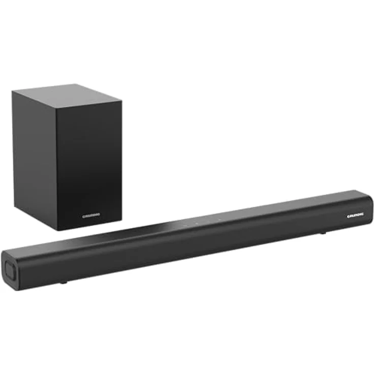 GRUNDIG DSB 991 SW, 2.1 Soundbar mit Subwoofer, Slim Design, 90 Watt, Bluetooth 5.4, HDMI (ARC-CEC), Schwarz – Bild 2