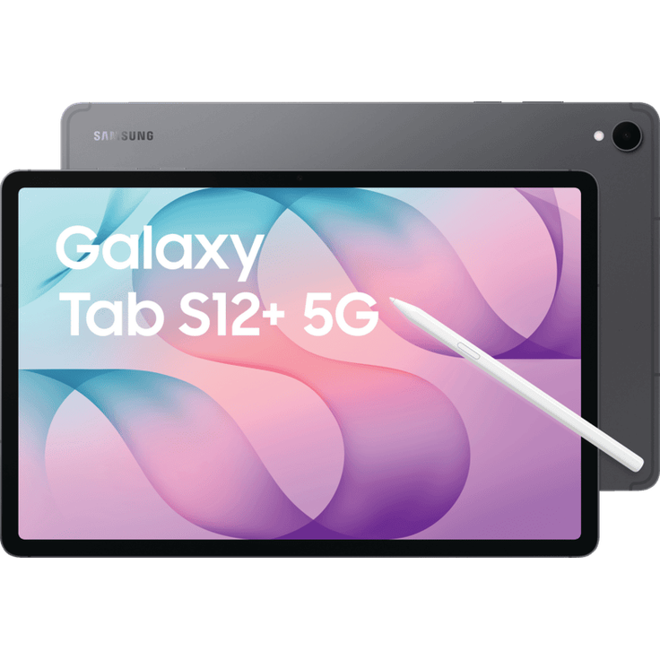 SAMSUNG Galaxy Tab S12+, 5G Tablet mit 512 GB Speicher, 12,6 Zoll, Grau
