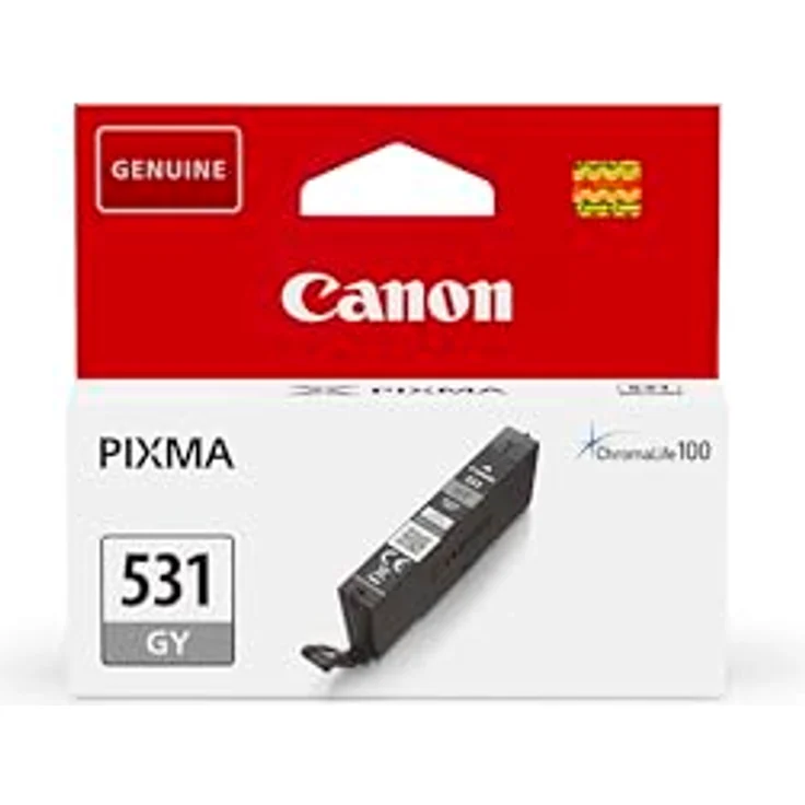Canon CLI-531GY, Grau Tintenpatrone für hochwertige Dokumenten- und Fotodrucke – Bild 2