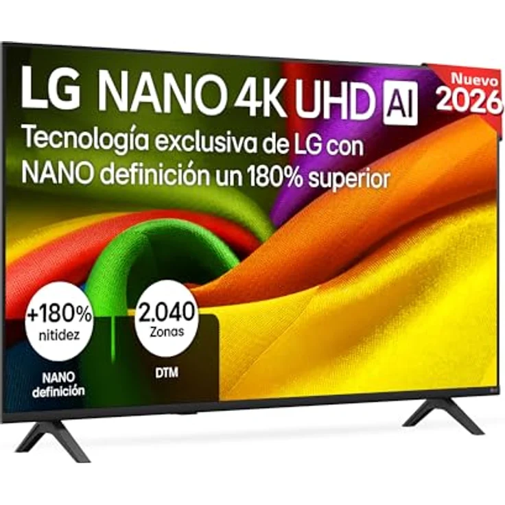 LG Nano NU85 (2026) 50" LED UHD 4K Fernseher mit α7 Gen9 Prozessor und Filmmaker Mode – Bild 1