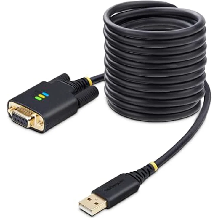 StarTech.com 1P10FFCN-USB-SERIAL, USB zu serielles Kabel, 3 m, Schwarz – Bild 7