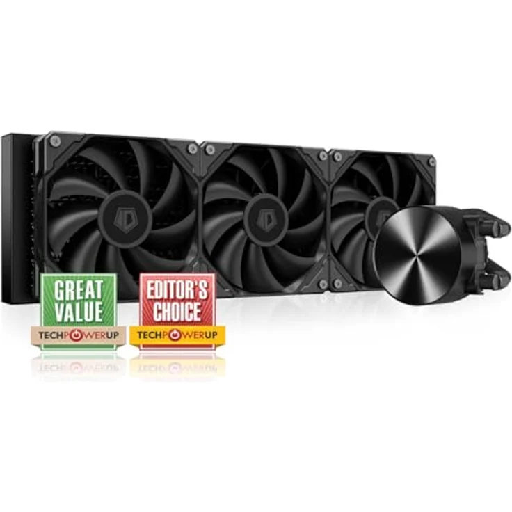 ID-Cooling FX360 PRO, CPU Wasserkühler mit max. 35 dBA, vorgefülltem Flüssigkeitssystem und 350W TDP, kompatibel mit Intel und AMD – Bild 1