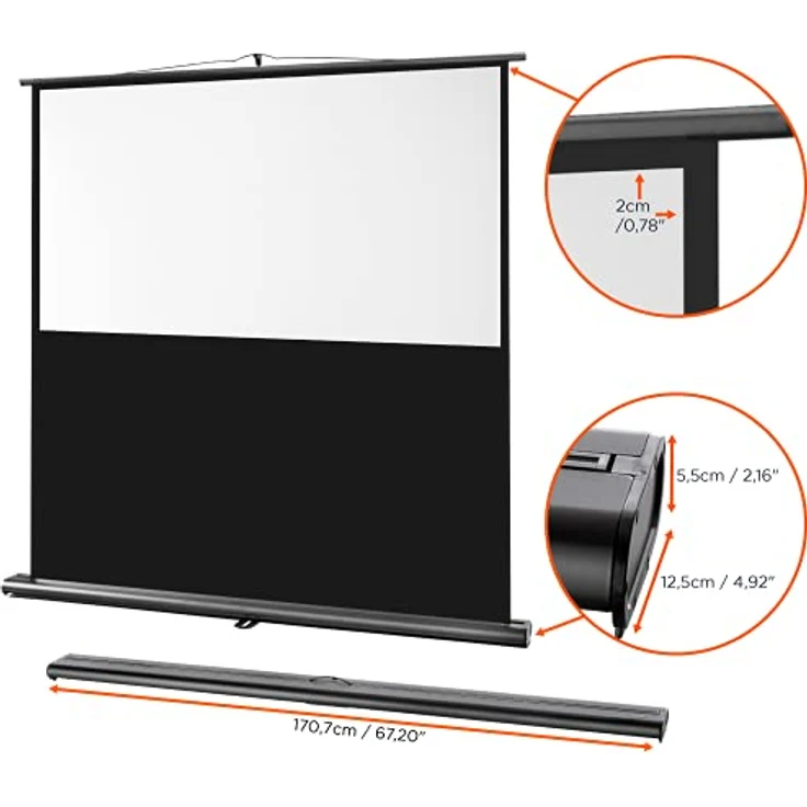 Celexon Leinwand Ultramobil Professional 160 x 100 cm – Bild 4