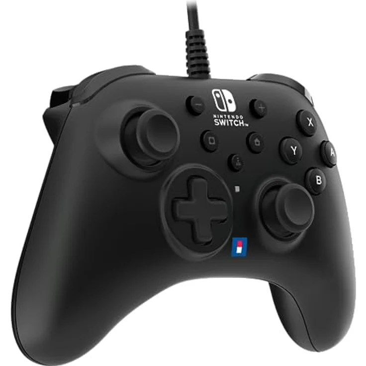 HORI Nintendo Switch HORIPAD Turbo (Black) Wired Controller Pad - Officially Licensed by Nintendo - Nintendo Switch & Nintendo Switch - OLED Model – Bild 2