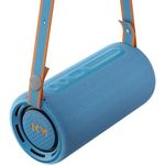Loewe We. by We Hear Pro, Bluetooth-Lautsprecher in Kooperation mit Kylian Mbappé, 100 W, Wasserresistent IPX6, Tragbar, Aufladbar, Glasklare Audio Qualität, Lange Akkulaufzeit, Denim, Blau