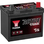Yuasa Garden Autobatterie YBX Active Specialist, 12V 30Ah, Poltyp: T4, optimal für Aufsitzmäher und Gartentraktoren