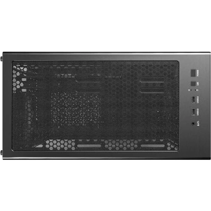 Antec AX85 ARGB, PC Gehäuse für mATX, ATX und ITX mit 4 vorinstallierten ARGB-Lüftern und Tempered-Glas-Seitenpaneel, Schwarz – Bild 9