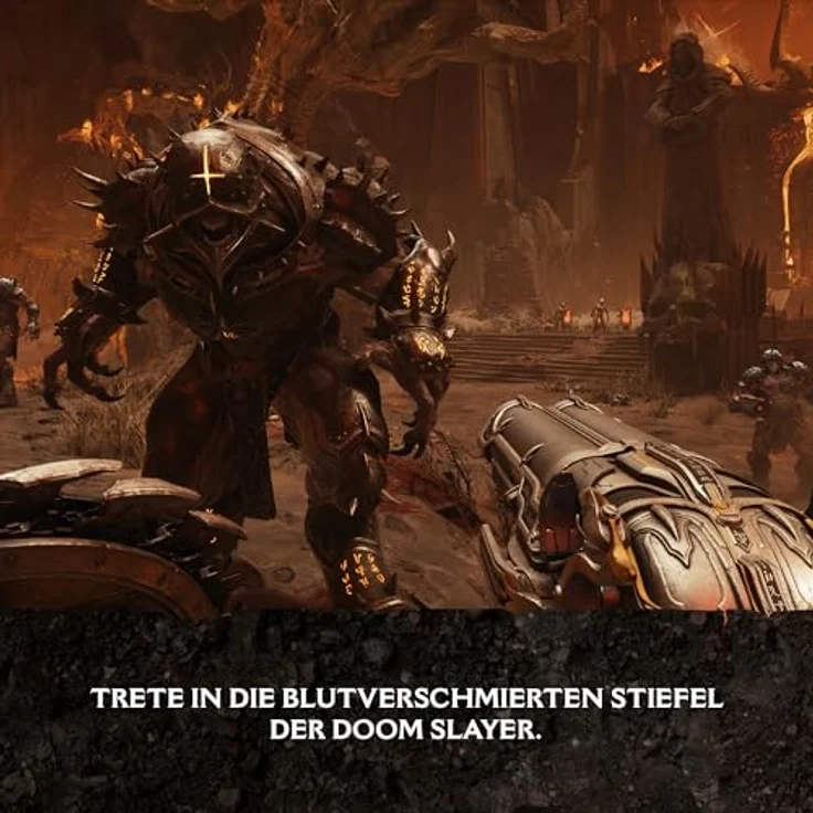 Xbox Doom: The Dark Ages Collectors Edition | PlayStation 5, inkl. 30 cm DOOM Slayer-Statue, SteelBook mit Red Key Card, Game-DVD und Premium-Inhalten – Bild 3