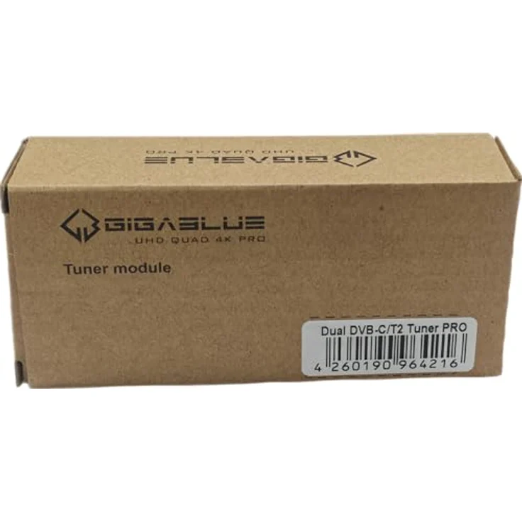 Gigablue Dual/Twin DVB-C/T2 Tuner PRO, kompatibel mit GigaBlue UHD Quad 4K PRO, Plug-and-Play Installation, simultaner Empfang und Aufnahme von zwei Kanälen – Bild 2