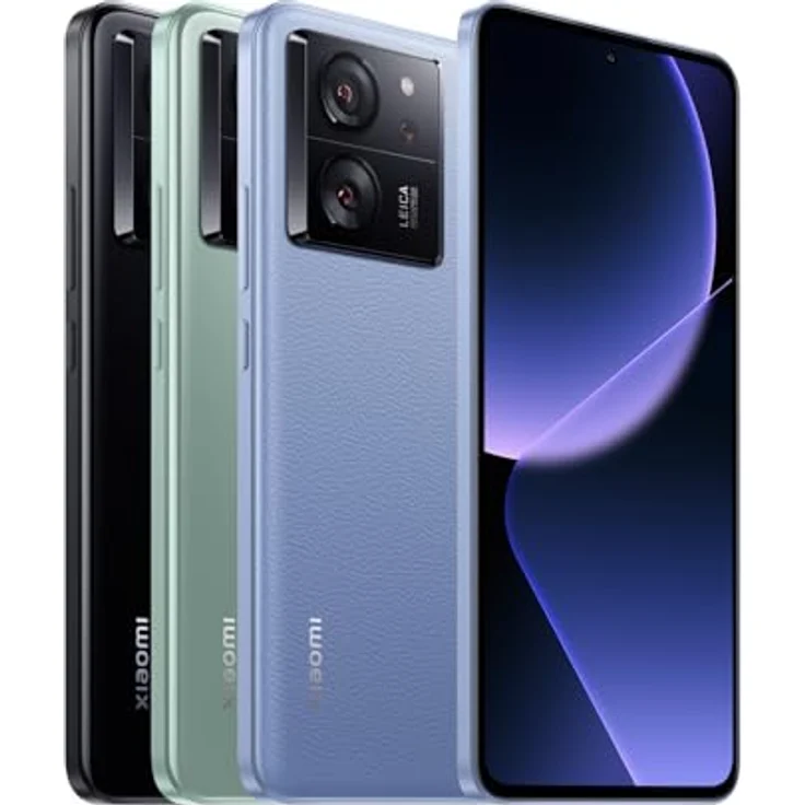 Xiaomi 13T Smartphone 12GB+256GB 6,67" FHD+ AMOLED DotDisplay 5000mAh 67W Kabelloses Laden MediaTek Dimensity 8200-Ultra (Meadow Green) – Bild 5