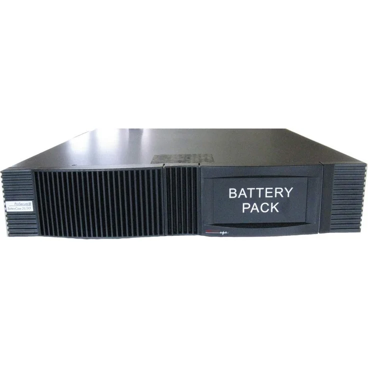 ROLINE ProSecure III BatteryPack 3000RM2U, 3000 VAh, Rackmount, schwarz, 428 x 84 x 610 mm