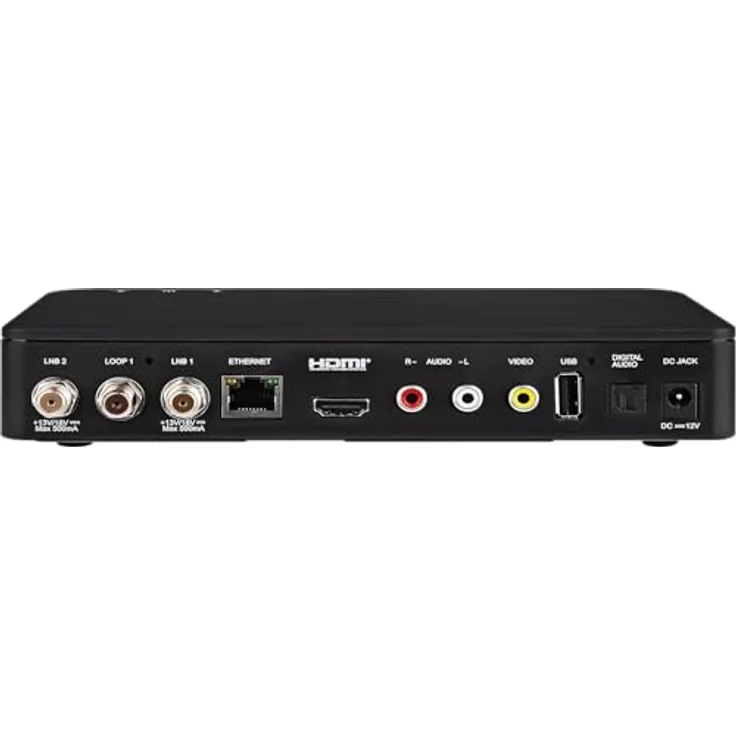 Megasat HD935 Twin V4, Full HD Duo Sat-Receiver, DVB-S/S2, PVR, Ethernet, 2x USB – Bild 3