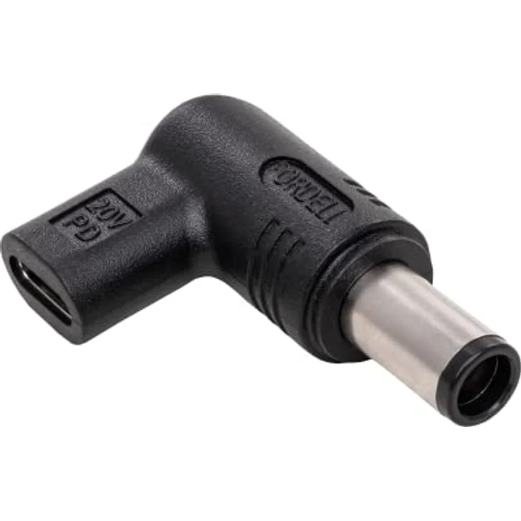 AKYGA Plug for Universal Notebook Adapter AK-ND-C08 USB-C / 7.4 x 5.0 mm + pin Dell – Bild 1