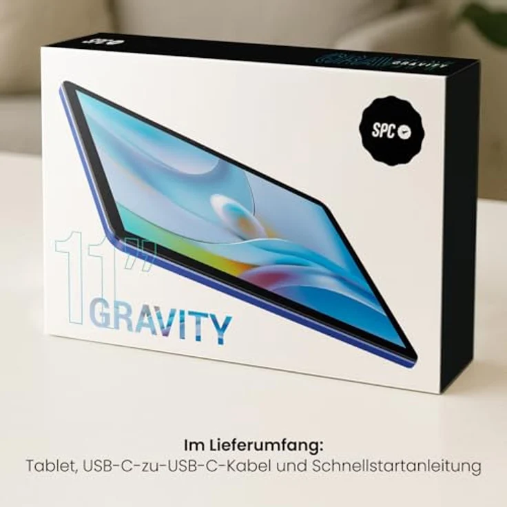 SPC Gravity 11 Zoll HD Tablet, Octa-Core, 4GB RAM, 128GB Speicher, Blau, Android 14, 7 Stunden Akku, Dual Band WiFi – Bild 6