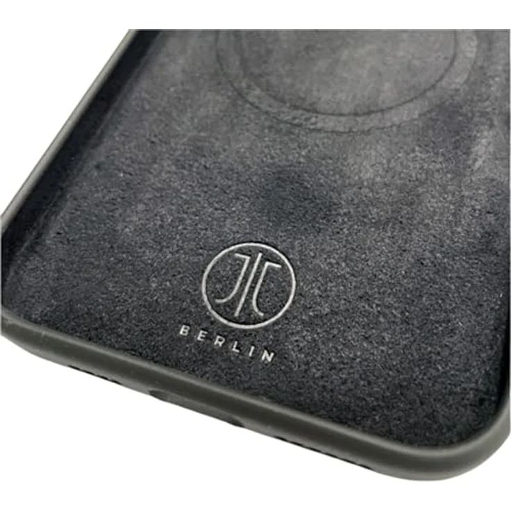 JT Berlin Steglitz Silikon-Case kompatibel mit Apple iPhone 16 Pro Max Hülle (Wireless Charging / magnetisches Aufladen kompatibel, Microfaser Innenfutter) schwarz – Bild 4